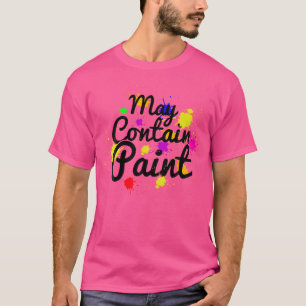 Der kreative Malerkünstler kann Paint Sketchin ent T-Shirt