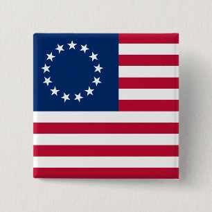 Der Kreis der Sterne, amerikanische Flagge von Bet Button