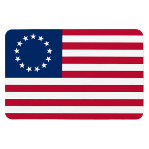 Der Kreis der Sterne, amerikanische Flagge von Bet Magnet