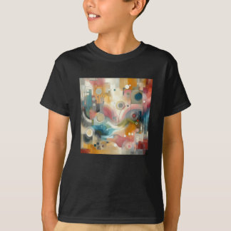 Der kreisförmige Fluss der Wasseraufkleber T-Shirt