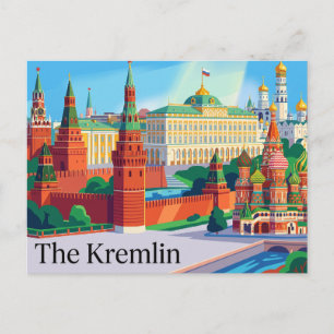 Der Kreml Russland Postkarte