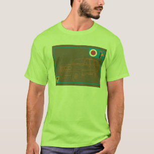 Der Kreuzer des Land-fj80 T-Shirt