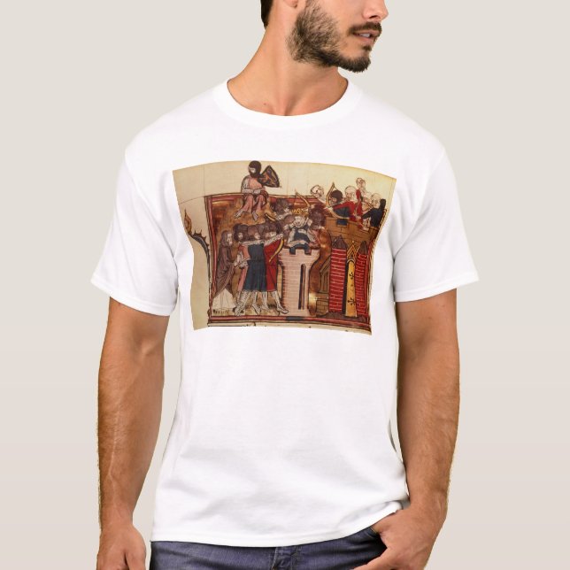 Der Kreuzfahrerangriff auf Jerusalem T-Shirt (Vorderseite)