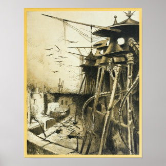 Der Krieg der Welten (1906) Poster