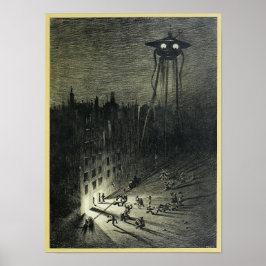 Der Krieg der Welten (1906) Poster