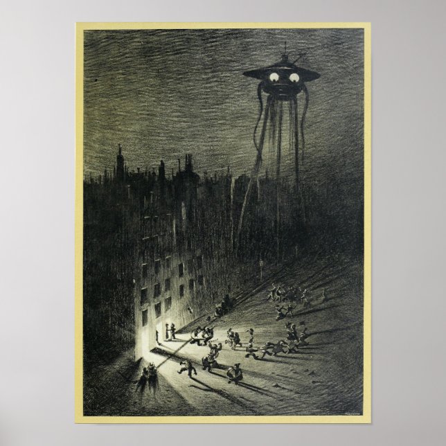 Der Krieg der Welten (1906) Poster (Vorne)