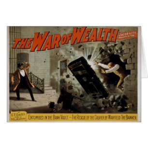 Der Krieg des Reichtums, 'begrub in der Bank Vault