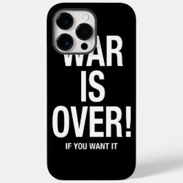 Der Krieg ist vorbei Case-Mate iPhone 14 Pro Max Hülle
