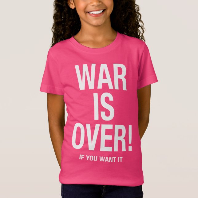 Der Krieg ist vorbei T-Shirt (Vorderseite)
