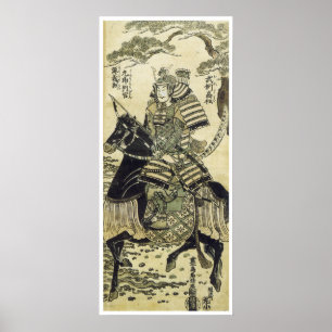 Der Kriegerheld (Leinwand) Poster