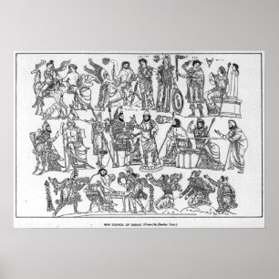 Der Kriegs-Rat von Darius Poster