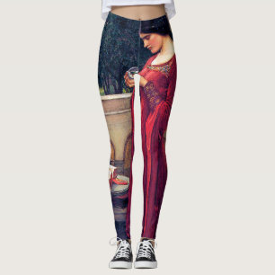 Der Kristallball, John William Waterhouse Leggings