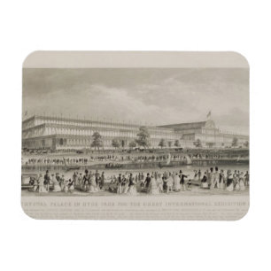 Der Kristallpalast in Hyde Park für das große Inte Magnet