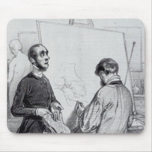 Der Kritiker, veröffentlicht 'in Lecons und in Mousepad