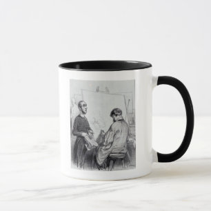 Der Kritiker, veröffentlicht 'in Lecons und in Tasse