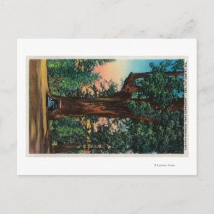 Der Kronleuchter, der Park der Unterholz Postkarte