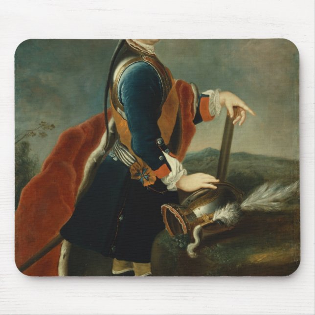 Der Kronprinz Frederick II, c.1736 Mousepad (Vorne)