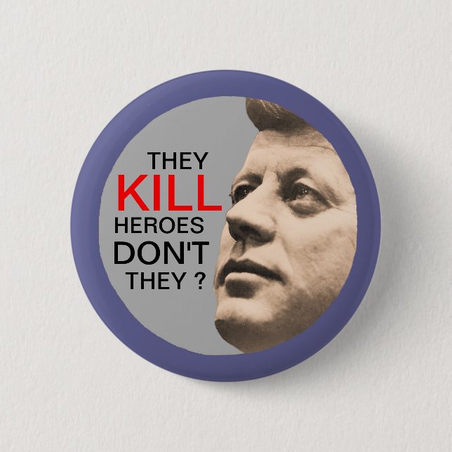 Der Kult der JFK Button (Vorderseite)