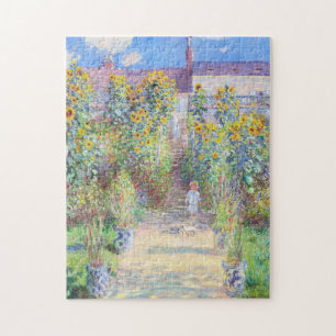 Der Kunstgarten von Claude Monet in Vétheuil Puzzle