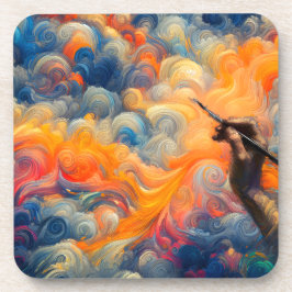 Der Künstler des Himmels Getränkeuntersetzer