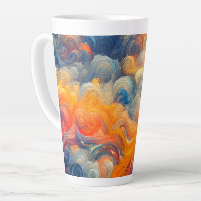 Der Künstler des Himmels Milchtasse (Linke Ecke)