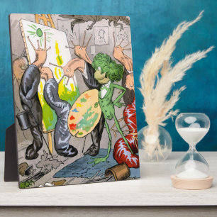 Der Künstler Fotoplatte