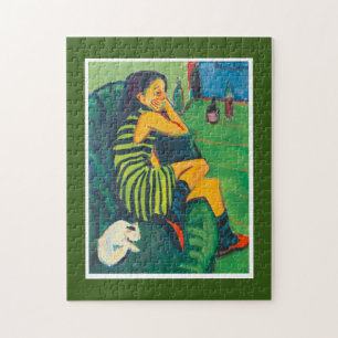 Der Künstler Marcella, Kirchner, Kunstkunst Puzzle