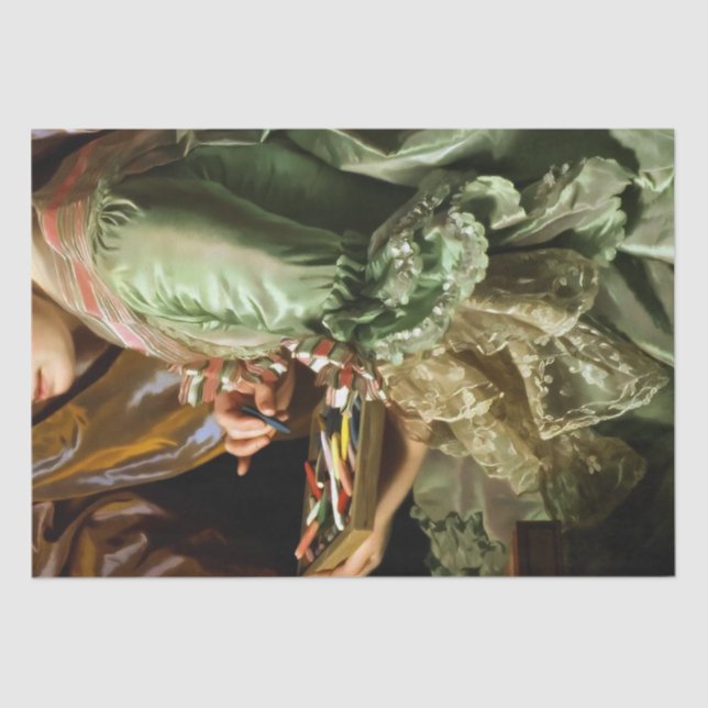 Der Künstler Seidenpapier (Vorderseite)