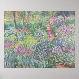 Der Künstlergarten in Giverny (1900) Poster