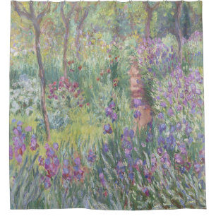 Der Künstlergarten in Giverny von Claude Monet Duschvorhang