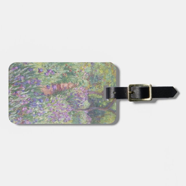 Der Künstlergarten in Giverny von Claude Monet Gepäckanhänger (Vorderseite horizontal)