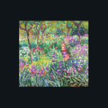 Der Künstlergarten in Giverny von Claude Monet Leinwanddruck<br><div class="desc">The Artist's Garden at Giverny von Claude Monet (1900)</div>