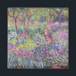 Der Künstlergarten in Giverny von Claude Monet Magnet<br><div class="desc">Der Künstlergarten in Givernyby Claude Monet</div>