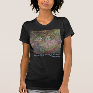 Der Künstlergarten in Giverny von Claude Monet T-Shirt