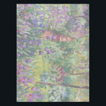 Der Künstlergarten in Giverny von Claude Monet Tischdecke<br><div class="desc">Der Artist's Garden in Giverny von Claude Monet Zuhause wird von dem berühmten Garten des Malers inspiriert, der als Inspirationsquelle für viele seiner Meisterwerke diente. Mit einer neutralen Palette, die ein Gefühl von Ruhe und Ruhe ausstrahlt, bringen diese Produkte die Schönheit der Natur in Ihre Zuhause. Mit ihren sanften und...</div>