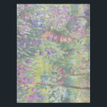 Der Künstlergarten in Giverny von Claude Monet Tischdecke<br><div class="desc">Der Artist's Garden in Giverny von Claude Monet Zuhause wird von dem berühmten Garten des Malers inspiriert, der als Inspirationsquelle für viele seiner Meisterwerke diente. Mit einer neutralen Palette, die ein Gefühl von Ruhe und Ruhe ausstrahlt, bringen diese Produkte die Schönheit der Natur in Ihre Zuhause. Mit ihren sanften und...</div>