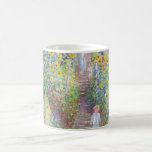 Der Künstlergarten in Vétheuil von Claude Monet Kaffeetasse<br><div class="desc">Der Kunstgarten von Vétheuilby Claude Monet</div>