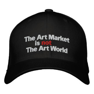 Der Kunstmarkt ist nicht die Kunstwelt Bestickte Kappe