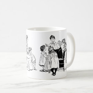 Der Kunstvater des 18. Jahrhunderts erzählt seinen Kaffeetasse