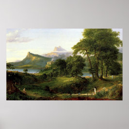 Der Kurs des Empire, des Arkadas oder der Pastoral Poster