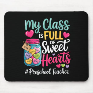 Der Kurs ist voller Süßer Vorschullehrer Mousepad