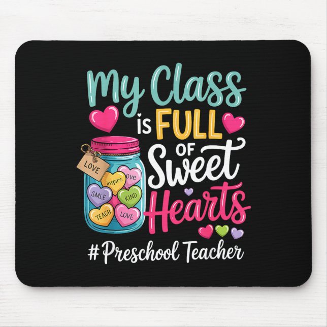 Der Kurs ist voller Süßer Vorschullehrer Mousepad (Vorne)