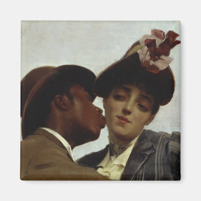 Der Kuss, 1887 Magnet (Vorne)
