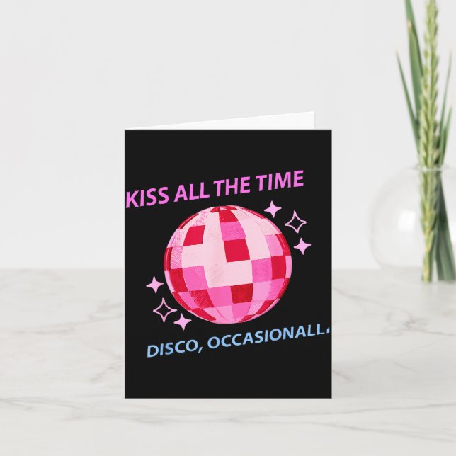Der Kuss All Time Disco Occasionally Karte (Vorderseite)