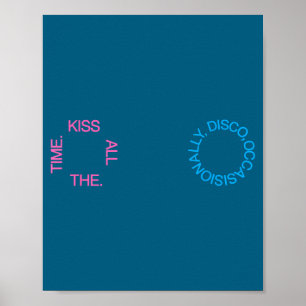 Der Kuss All Time Disco Occasionally Poster