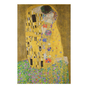 Der Kuss, Art Nouveau Ölgemälde, Gustav Klimt Fotodruck