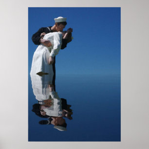 Der Kuss des Zweiten Weltkriegs Poster