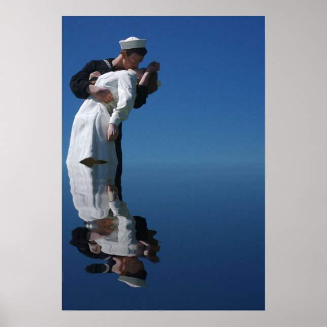 Der Kuss des Zweiten Weltkriegs Poster (Vorne)