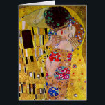 Der Kuss durch Gustav Klimt<br><div class="desc">Diese Malerei, die den Kuss betitelt wird, wird vom berühmten Künstler, Gustav Klimt gemacht. Über Gustav Klimt Gustav Klimt war ein österreichischer Symbolistmaler und der vorstehendsten Mitglieder der Wien-Sezessionsbewegung. Er wurde einer der Gründungsmitglieder und des Präsidenten der Dackel Sezession im Jahre 1897 und des periodischen das Ver der Gruppe Sacrum....</div>