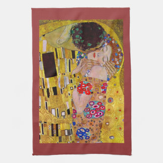 Der Kuss durch Gustav Klimt Handtuch